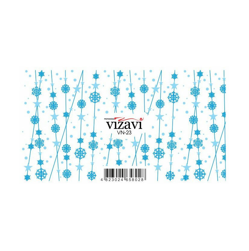 Водні наліпки для нігтів Vizavi Professional VN-23